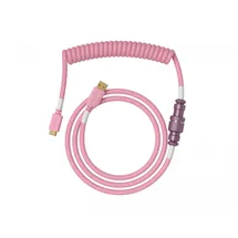 Glorious PC Gaming Race Coiled Cable Kabel Prism Pink PC