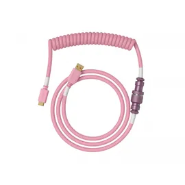 Glorious PC Gaming Race Coiled Cable Kabel Prism Pink PC