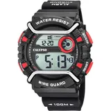 Calypso Watches Herren Digital Uhr mit Plastik Armband K5764/6 schwarz