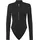 Plein Sport Langarmbody Schwarz M
