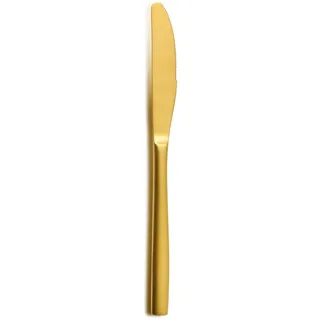 Comas Gold Tafelmesser Model Bcn Satin Gold X 12 Stück
