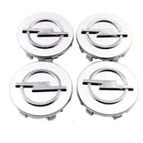DFSYZGAK 4 Stück Auto Radnabenkappen für Opel Meriva B Vectra C 2000-2024 60mm,Nabendeckel Radnabendeckel Felgendeckel Felgenkappen Radnabenabdeckung Reifen Felgen Zubehör