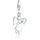 Elli Charm Schutzengel Herz Silber 925