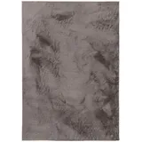 benuta basic Furry Fellteppich 80 x 150 cm Grau