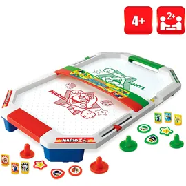 EPOCH GAMES Super MarioTM Mario Air Hockey - Party Spiel Actionspiel Geschicklichkeitsspiel