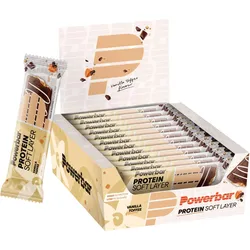 Powerbar Protein Soft Layer Vanilla Toffee 12x40g - Proteinreich One Size