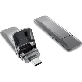 xlyne 7612800 USB-Stick 128 GB Grau 7612800 USB-C® (USB 3.2 Gen 2)