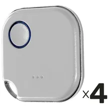 Shelly Bluetooth Schalter u. Dimmer, Blue Button1, Plug&Play, grau, 4er Set