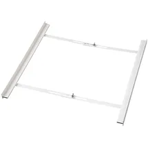 xavax Zwischenbaurahmen für Waschmaschine und Trockner 55 - 66 cm
