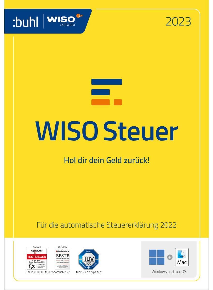 Buhl Data WISO Steuer 2023 Software