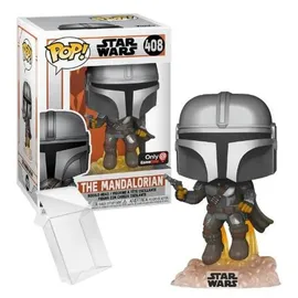 Funko Mandalorian - Mando Flying w/Blaster 9 cm mehrfarbig