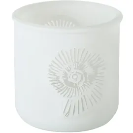 Boltze 6tlg. Windlicht White Ocean weiß Seestern Muschel Maritime Deko (2X 3 Motive)