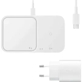 Samsung Wireless Charger Duo mit Adapter EP-P5400T Weiß