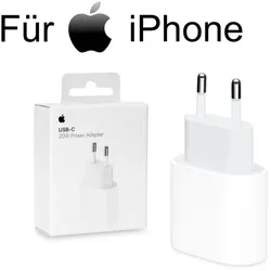 iPhone 16 MHJE3ZM/A Ladegerät 20W USB‐C Power Adapter