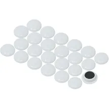 first4magnets Große Weiße Planungsbüro - Magnete Für Kühlschrank, Whiteboard, Notizboard 40mm x 8mm Hoch - 12 Packung von 12