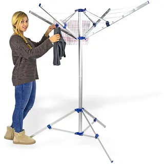 DEMA Mobile Camping Wäschespinne Nizza Wäschetrockner Wäscheständer Wäscheleine