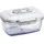 Magic Vac Frischhaltedose eckig transparent 1,5 l