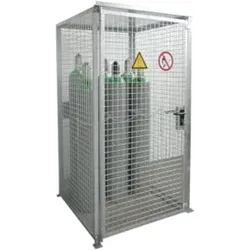 Bauer Südlohn Gasflaschen-Container GFC-M0/D, feuerverzinkt