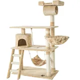 Tectake Marcel 105 x 60 x 141 cm beige