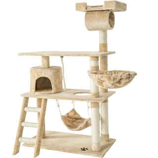 Tectake Marcel 105 x 60 x 141 cm beige