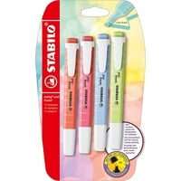 Stabilo Textmarker - STABILO swing cool Pastel 4er Pack