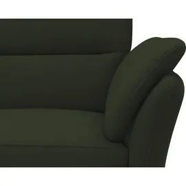 DOMO collection Sessel DOMO COLLECTION "Pina elegant und zeitloser Clubsessel, bequemer Cocktailsessel", grün (dunkelgrün), B:99cm H:95cm T:88cm, 100% Polyester, Sessel, Sessel, Hoher Sitzkomfort, Luxus-Microfaser weich, dunkelgrün