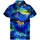 King Kameha Funky Hawaiihemd Kids Kinder Jungs, Kurzarm, Print Surf, Blau, 2 - 2 Jahre