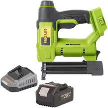 Pro Craft PEH20 Akku Tacker 20 V 15 - 32 mm mit 1x Akku 4,0 Ah + Ladegerät