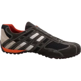 GEOX Snake U4207L dark grey/off white 39