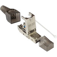 Good Connections Netzwerkstecker - RJ45 Stecker, feldkonfektionierbar, Cat.6A, Metall