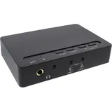 InLine USB 2.0 SoundBox 7.1, 48KHz / 16-bit, mit Toslink Digital IN / OUT