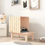 Ankonbej Katzenhaus 60x36x60 cm Massivholz Kiefer