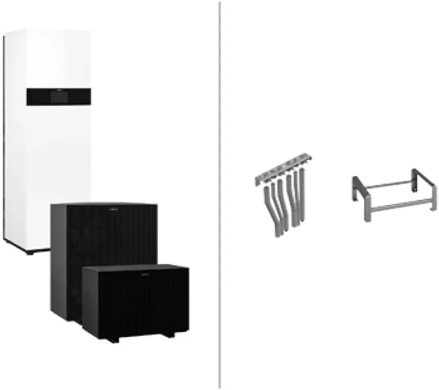 VIESSMANN Paket Vitocal 250-A Compact A16 400V AF mit Montagehilfe, Anschluss nach links - Z033134