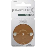 PowerOne Accu Plus Hörgeräteakku P312 2 St.