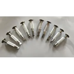 Bodenanker Versenkstift Set, Ø 12 mm 10 Stück