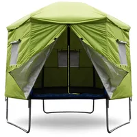 Aga24 - Aga Trampolin-Zelt 305 cm (10 ft) Hellgrün