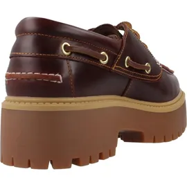 Timberland Stone Street 3 Eye Bootsschuhe - Rootbeer - EU 41