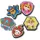 Crocs Paw Patrol Anstecker 5 St. Mehrfarbig