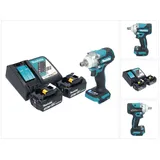 Makita DTW 301 RM Akku Schlagschrauber 18 V 330 Nm 1/2" Brushless + 2x Akku 4,0 Ah + Ladegerät
