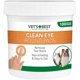 Vet's Best Augenreinigungstücher 100 Stück Weiß