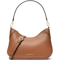 Michael Kors Jet Set Clutch Leder Brown