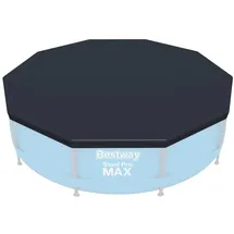 BESTWAY Pool-Abdeckplane Flowclear grau 305 cm