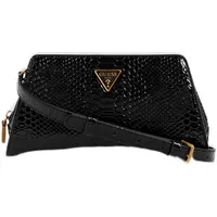 GUESS Annita Crossbody Top Zip, Schwarz, Einheitsgröße