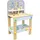 Vedes SpielMaus Holz Werkbank 40x26,5x65 cm, 44 Teile