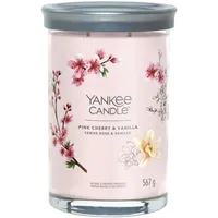 Yankee Candle Pink Cherry & Vanilla große Tumbler-Kerze 567 g