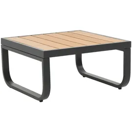 vidaXL Garten-Ecksofa-Set anthrazit