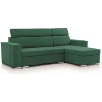 Fun Möbel Ecksofa Schlafsofa Sofa CANTON in Stoff Camelia