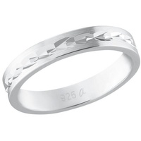 Amor Fingerring »Classy-Chic«, 49363153-50 silberfarben