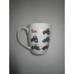 Kaffeebecher Traktoren