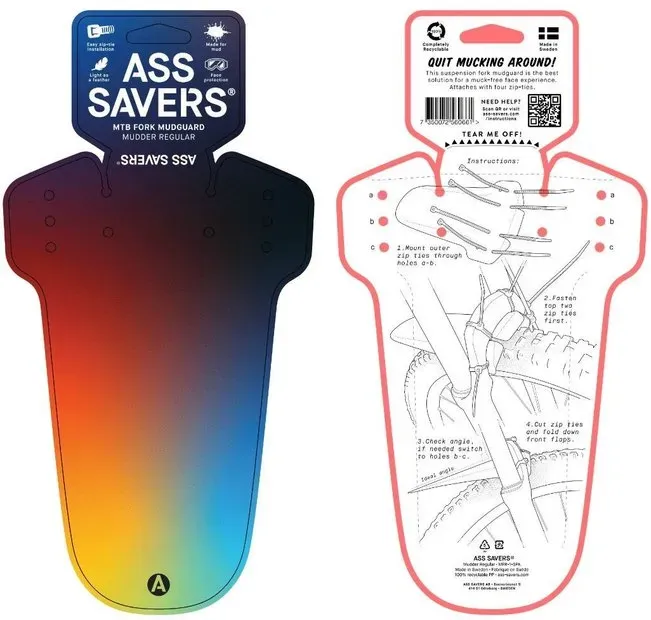 Ass Savers MFR-1 Mudder Spritzschutz VR spektrum Bunt Modell 2023